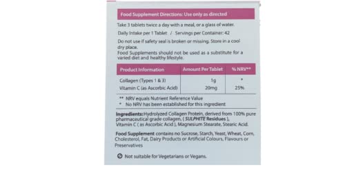 AHS Super Collagen Plus C Tablets - Pack of 250 Tablets (Also 120 + 90 Counts) 3 Sizes! 6000MG PER AHS Au supplements