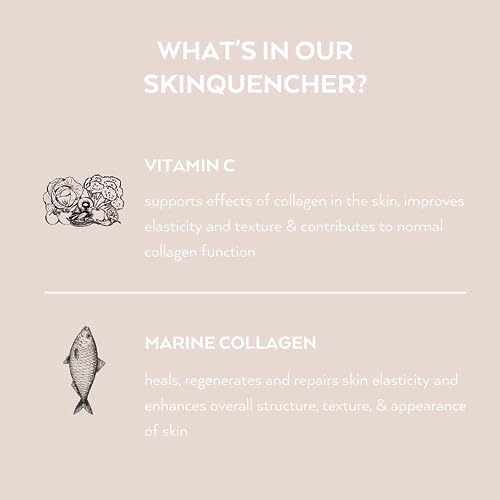 Simone Thomas Wellness, SkinQuencher Marine Collagen with Vitamin C, Food Supplement 60 Capsules Simone Thomas Wellness Au supplements