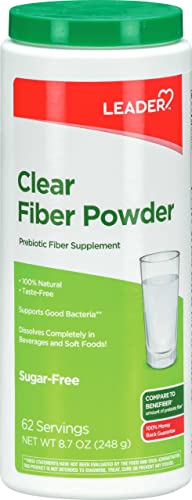 Leader Prebiotic Fiber Supplement Powder for Digestive Health, 100% Natural Daily Fiber Leader Au supplements