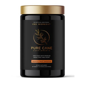 Pure Cane Natural Pre Workout Powder for Men & Women - No Artificial Sweeteners Pure Cane Supplements, Inc. Au supplements