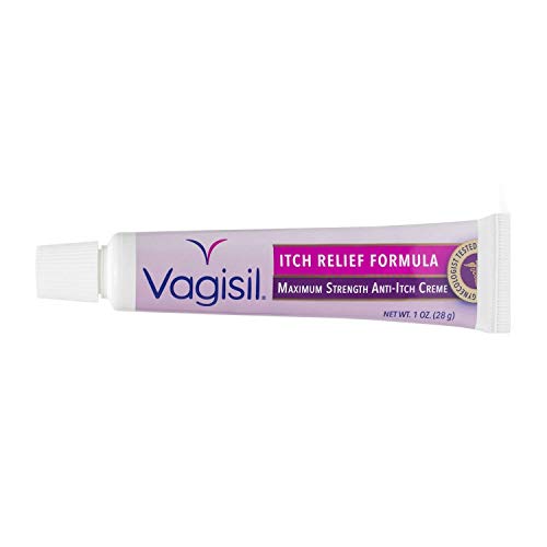 Vagisil Maximum Strength Feminine Anti-Itch Cream with Benzocaine for Women, Helps Relieve Yeast Vagisil Au supplements
