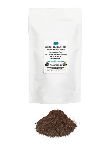 PureLife Enema Coffee- 1 Lb - Organic Gerson Specific - Ground - Mold & Fungus Free Purelife EnemaAU supplements