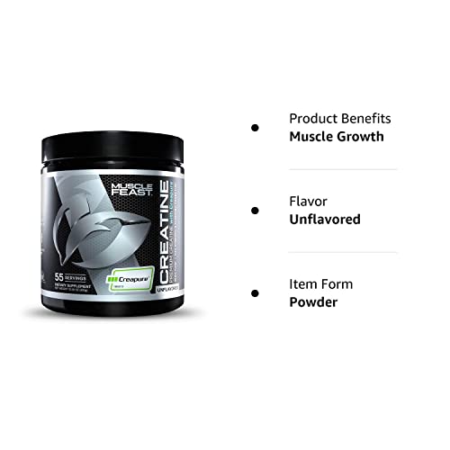 Muscle Feast Creapure Creatine Monohydrate Powder for Muscle Growth Nutritional Muscle Feast Au supplements
