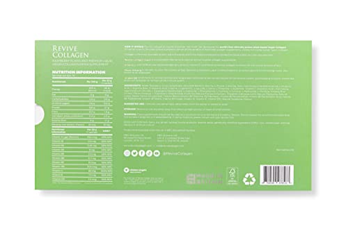 Revive Collagen 2500mg Plant Based Vegan Collagen with Added Vitamin B, C, D & E, Improved Skin, Hair & Nails Revive Collagen Au supplements