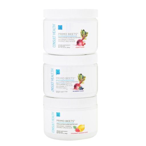 Consult Health Primo Beets Beet Root Powder Drink Mix with Nitrates - Supports Circulation Consult Health Au supplements