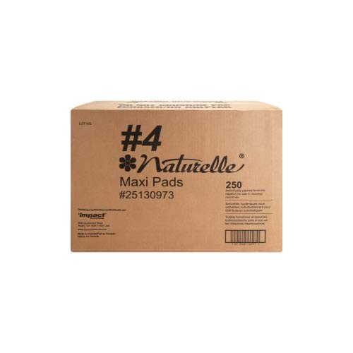 Impact Products 25130973 Maxi Pads, Naturelle, Regular, Vendor Refills, WE Rochester Midland Au supplements