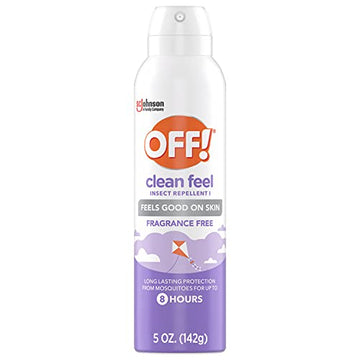 OFF! Clean Feel Insect Repellent Aerosol with 20% Picaridin, Bug Spray OFF! Au supplements