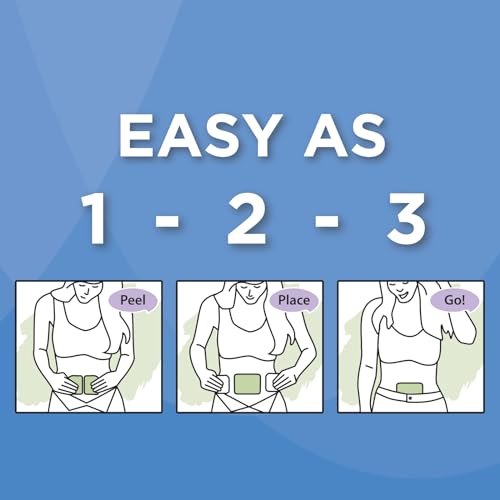 HealthWise Menstrual Pain Relief Period Patch | 10% Menthol | Strong, Soothing Relief HealthWise Au supplements