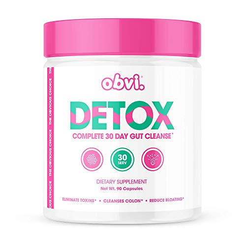 Obvi Detox, Flush Out and Eliminate Toxins, Support Weight Loss, Cleanse Colon, Packed Obvi Au supplements