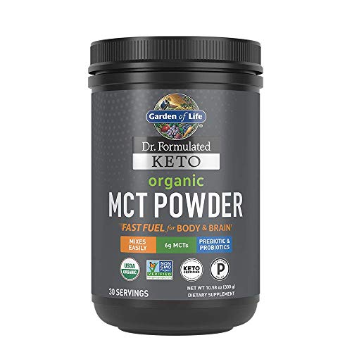 Garden of Life Dr. Formulated Keto Organic MCT Powder - 30 Servings, 6g MCTs Garden of Life Au supplements