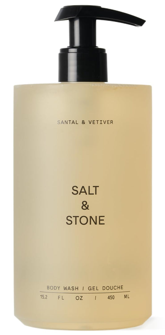 Salt & Stone Body Wash with Antioxidants for Deep Moisture | For Women & Men, Sulfate Salt & StoneUS supplements