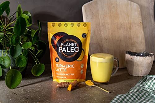 Planet Paleo Pure Collagen - Turmeric Latte (260g, 25 Servings) Planet Paleo Au supplements