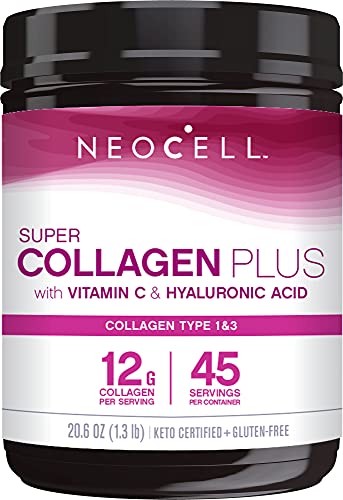 NeoCell Super Collagen Powder, Collagen Plus includes Vitamin C & Hyaluronic Acid NeoCell Au supplements