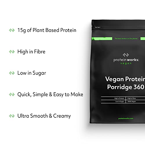 Protein Works - Vegan Protein Porridge 360 | High Protein Breakfast | Plant-Based | Chocolate | 450g THE PROTEIN WORKS Au supplements