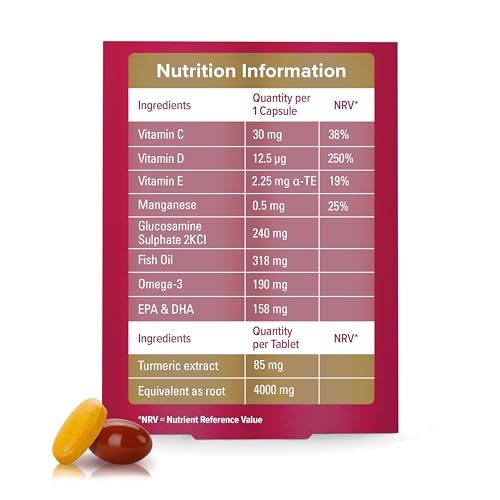 Seven Seas JointCare Supplex & Turmeric, With Glucosamine, Omega-3, Vitamins C and D Seven Seas Au supplements