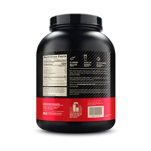 Optimum Nutrition Gold Standard 100% Whey Muscle Building and Recovery Protein Optimum Nutrition Au supplements