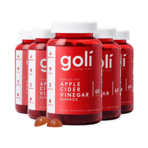 Goli Nutritional Supplement, Apple Cider Vinegar Gummy Vitamins - 300 Count - Vitamins B Goli Au supplements