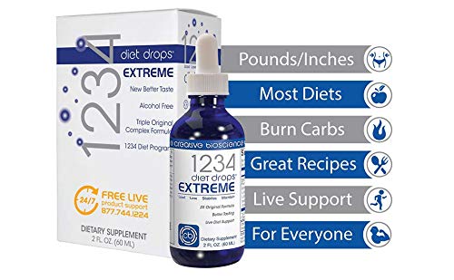 Creative Bioscience 1234 Diet Drops Extreme for Women & Men, Diet Drops for Weight Creative Bioscience Au supplements