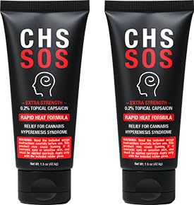 CHS SOS Warming Relief Cream – High Potency Capsaicin Topical for Abdominal & Muscle Discomfort – Soothing Warming Sensation for Targeted Comfort – Fast-Acting, Non-Greasy Formula – 1.5 oz x 2pack CHS SOS Au supplements