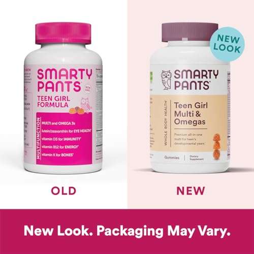 SmartyPants Teen Girl Multivitamin Gummies: Omega 3 Fish Oil (EPA/DHA), Vitamin D3 SmartyPants Au supplements