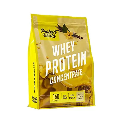 Protein World - Whey Protein Concentrate - High Protein, Low Sugar Post-Workout Shake Protein WorldAU supplements