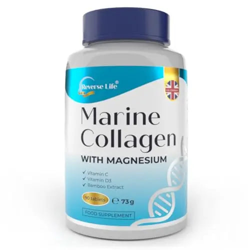 Reverse Life Powerful Marine Collagen Tablets 1800mg with Vitamin C & Vitamin D3 + Magnesium Reverse LifeAU supplements