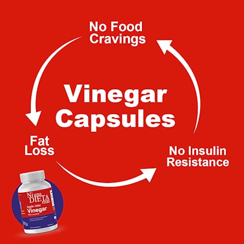 Ni una dieta más Reduce Abdominal Fat - Vinegar Capsules - Best for Weight Loss Ni una dieta más Au supplements