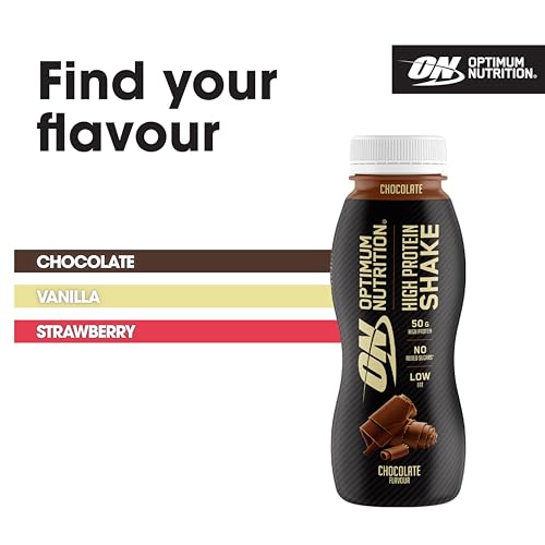 Optimum Nutrition High Protein Shake Bottles, Ready To Drink Healthy Snacks, No added Optimum Nutrition Au supplements
