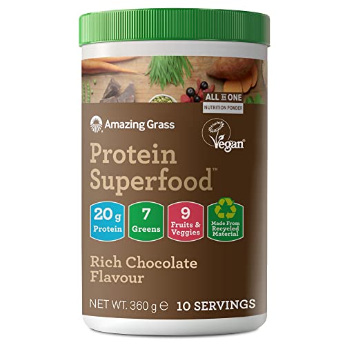 Amazing Grass Protein Superfood, Organic Vegan Protein Powder with Fruit and Vegetables Amazing Grass Au supplements