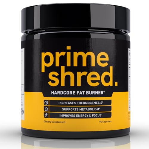 PrimeShred Fat Burner Pills for Men, Triple Action Weight Loss Supplement with Caffeine PrimeShredAU supplements