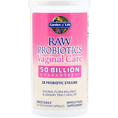 Raw Probiotics Vaginal Care, 30 Vegetarian Capsules - Garden of Life, promote yeast balance Garden of Life Au supplements