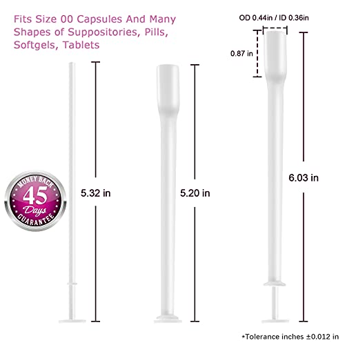 Nieteyrue 20-Packs Suppository Applicators for Women, Disposable, Individually Wrapped Nieteyrue Au supplements