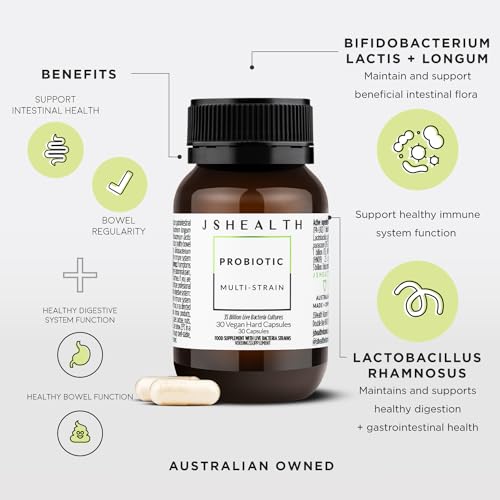 JSHealth Vitamins Gut Health and Immunity Formula | Probiotics for Women and Men JSHealth Au supplements