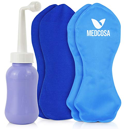 Medcosa Female Ice Pack and Perineal Bottle Set | Reusable Perineal Cold Packs & Portable Bidet Spray BottleMedcosa Female Ice Pack and Perineal Bottle Set | Reusable Perineal Cold Packs & Portable Bidet Spray Bottle Medcosa Au supplements