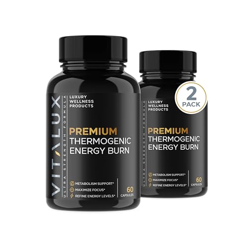 VITALUX || Premium Thermogenic Energy Burn || Metabolism Support, Boost Energy Levels EPN Supplements Au supplements