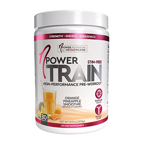 nPower Nutrition-Train Pre-Workout for Women, Orange Pineapple, 30 Servings, Stimulant nPower Nutrition Au supplements