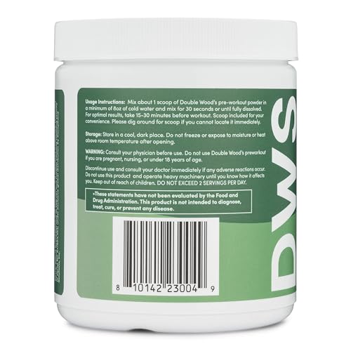 Pre Workout Powder for Men & Women (30 Servings of Caffeine, Beta Alanine, L-Citrulline Double Wood Supplements Au supplements