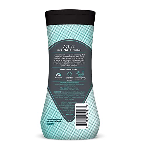 Summer's Eve Active Daily Performance All Over Feminine Body Wash Summer's Eve Au supplements