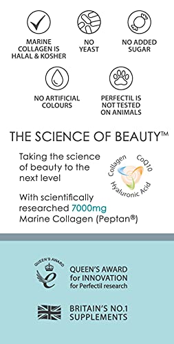 Perfectil Platinum Collagen for Skin 10 x 50 ml Perfectil Au supplements