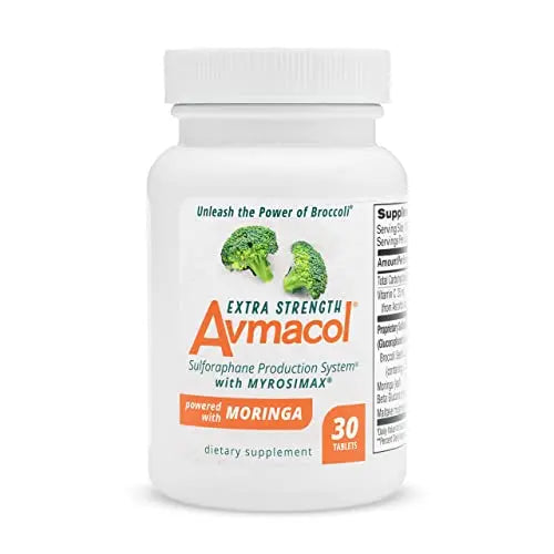 Avmacol Extra Strength #1 Researched Sulforaphane-Producing Brand for Detoxification Nutramax Laboratories uk supplements
