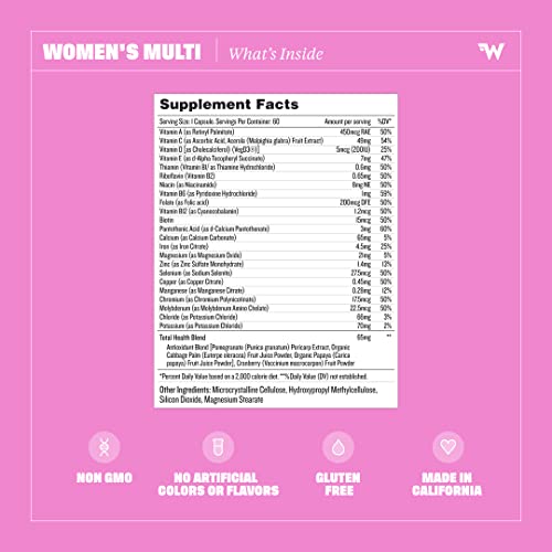 Health By Habit Womens Multi Supplement (60 Capsules) - 23 Essential Vitamins Health By Habit Au supplements