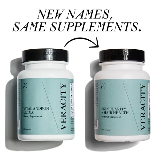 VERACITY SELFCARE Androgen Detox Fatigue Ease, Hair Growth Supplement, Hormone Balance VERACITY SELFCARE Au supplements