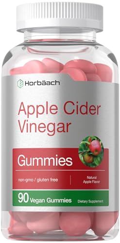 Horbaach Vegan Apple Cider Vinegar Gummies | 90 Count | ACV Supplement | Natural Horbäach Au supplements