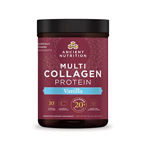 Collagen Powder Protein by Ancient Nutrition, Multi Collagen Vanilla Protein Powder Ancient Nutrition Au supplements