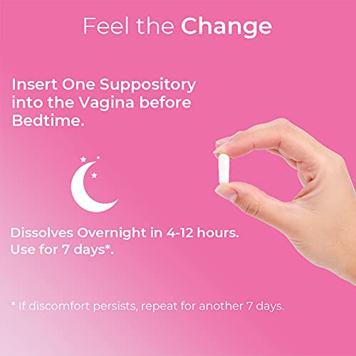 Natureland 40 Count, 600mg Boric Acid Vaginal Suppositories, Made in USA, Restore pH Balance Natureland Au supplements