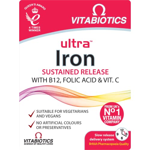 Vitabiotics Ultra Iron Tablets, Pack of 30 Vitabiotics Ultra Au supplements