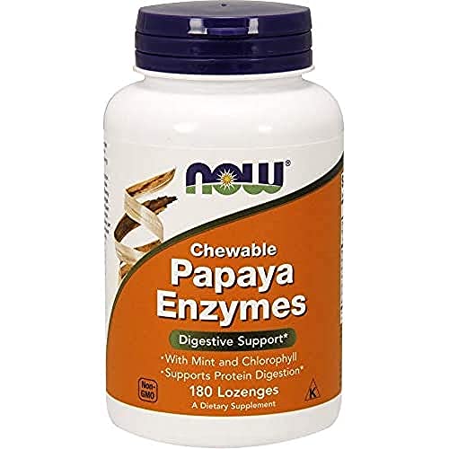NOW FOODS Papaya Enzyme Chewable, 180 Count NOW FOODS Au supplements