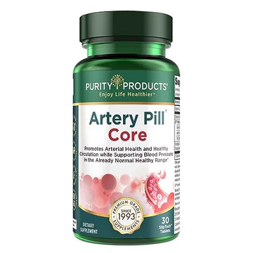 Purity Products Artery Pill Core from MK-7 Vitamin K2, Plant-Based S7 Nitric Oxide Booster Purity Products Au supplements