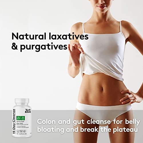 Youth & Tonic Colon Cleanser & Detox for Loss of Waste, Breaking The Plate Youth & Tonic Au supplements